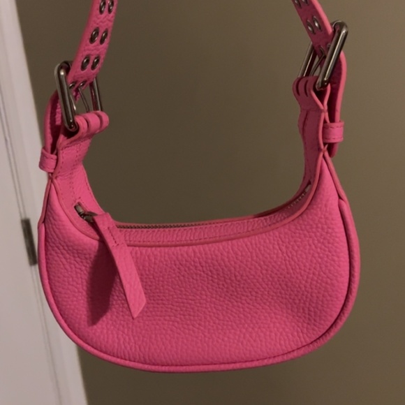 BY FAR - Pink Mini Soho Bag - Picture 3 of 3